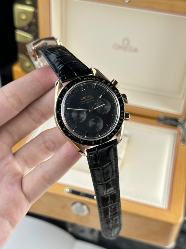 replica Omega Replica Watch Speedmaster Co-Axial Moonphase Blue Dial 44mm WATCHES 1 