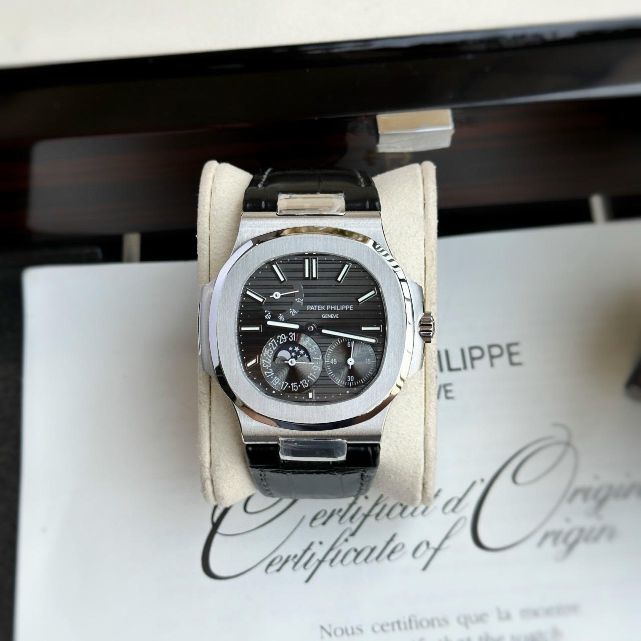 replica Patek Philippe Fake Watch Complications 5961P Dial Blue TW Factory 40.5mm WATCHES 1 