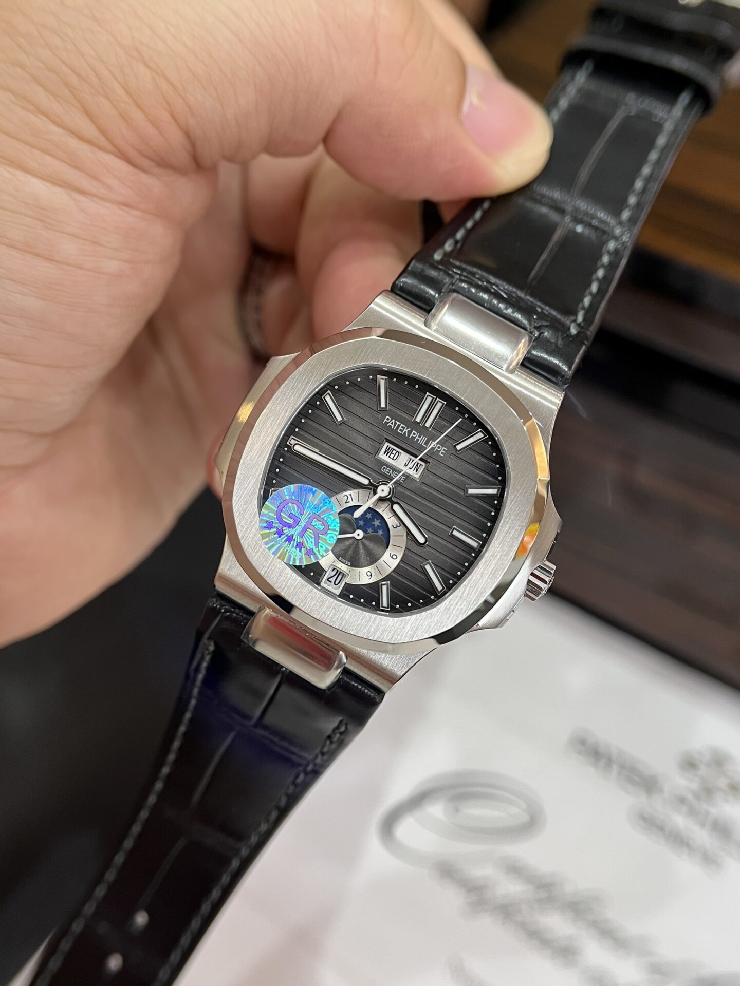 replica Patek Philippe Replica Watch Nautilus 5724R Gold Wrapped GR Factory 40mm WATCHES 1 