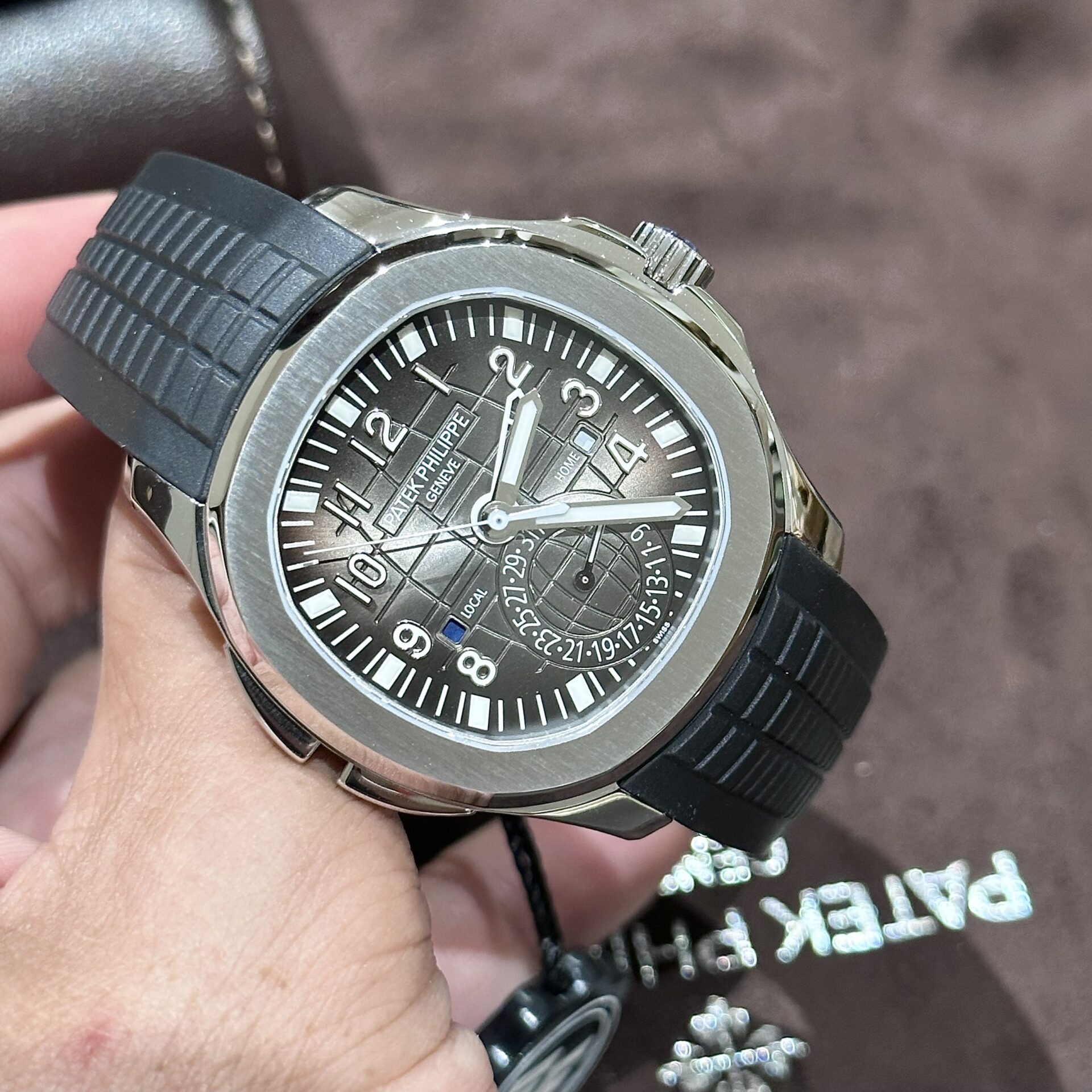 replica Patek Philippe Best Replica Watch Nautilus 5712R Brown Dial 18K Solid Gold 40mm WATCHES 1 