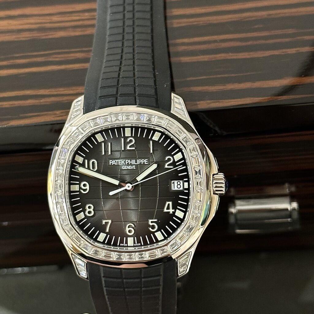 replica Patek Philippe Fake Watch Nautilus 7010 Gray Dial Womens 32mm WATCHES 1 