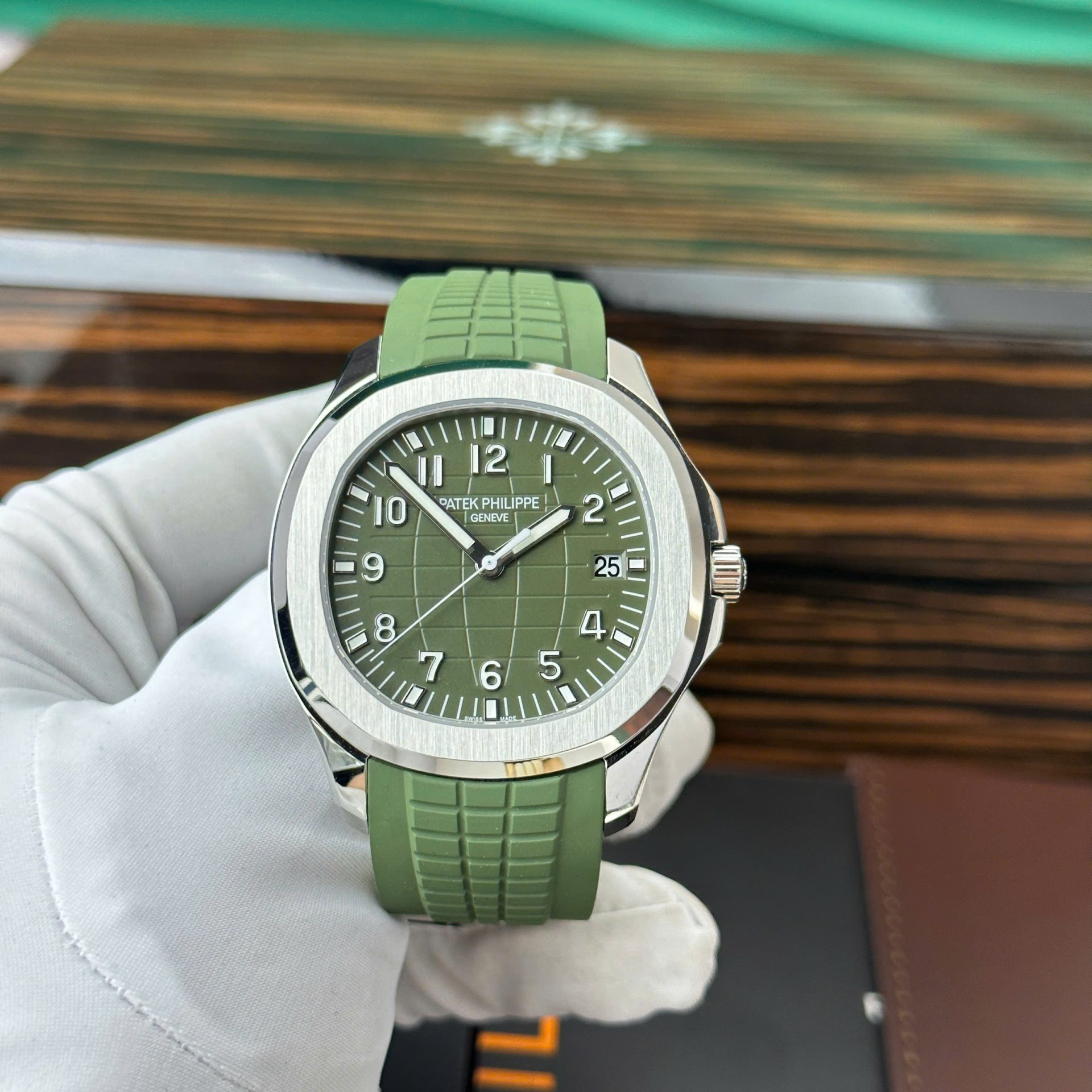 replica Patek Philippe Replica Watch Calatrava 5227G Mechanical Ivory Dial 3K Factory 39mm WATCHES 1 