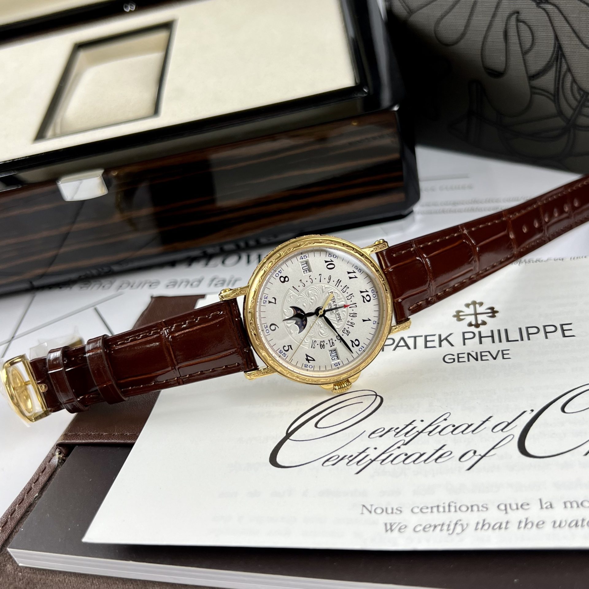 replica Patek Philippe Replica Watch Complications 5396G Dial Blue 38.5mm WATCHES 1 