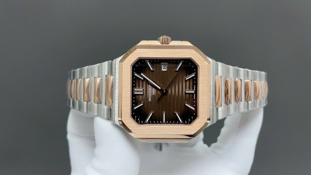 replica Patek Philippe Clone Watch Nautilus 5719 Full Diamonds Baguette 40mm WATCHES 1 