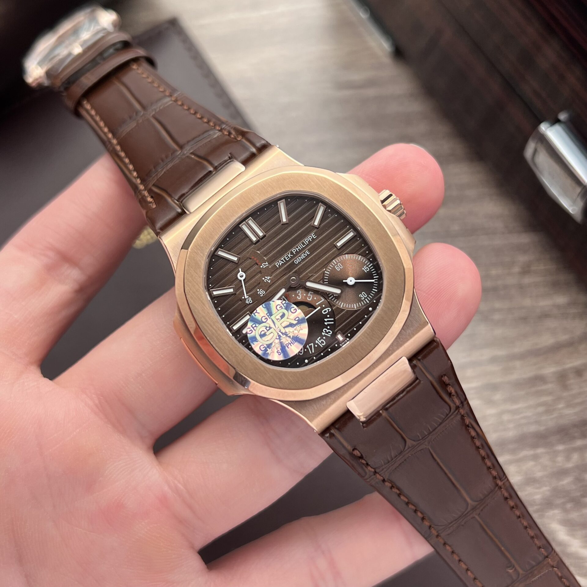 replica Patek Philippe Replica Watch Nautilus 7010 Rose Gold Womens 32mm WATCHES 1 