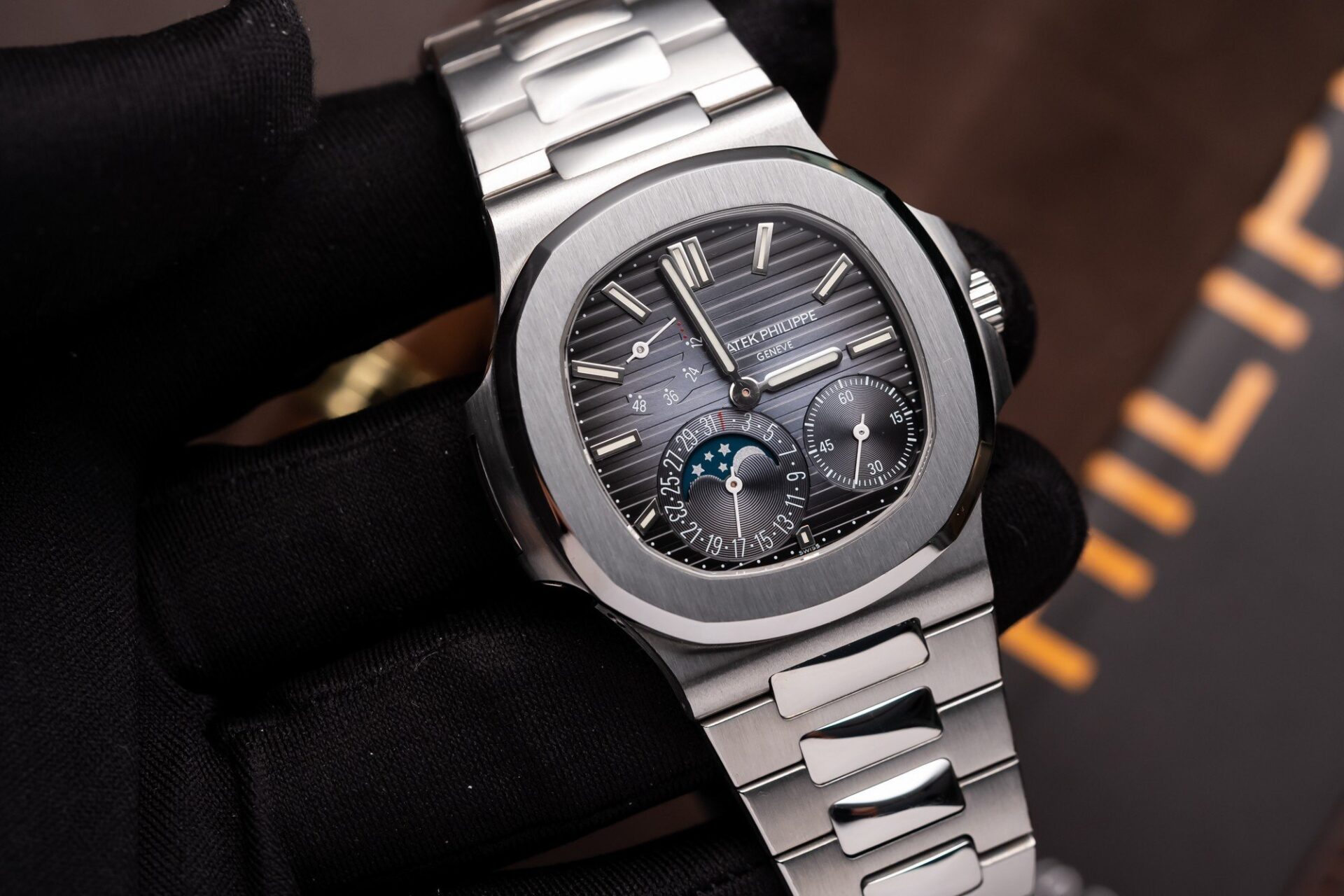 replica Patek Philippe Replica Watches Aquanaut 5168G Blue Rubber Strap GR Factory 42mm WATCHES 1 