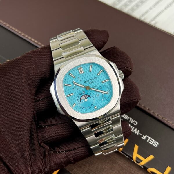 replica Patek Philippe Best Replica Watch Nautilus 5719 Custom Full Moissanite Diamonds 40mm WATCHES 1 