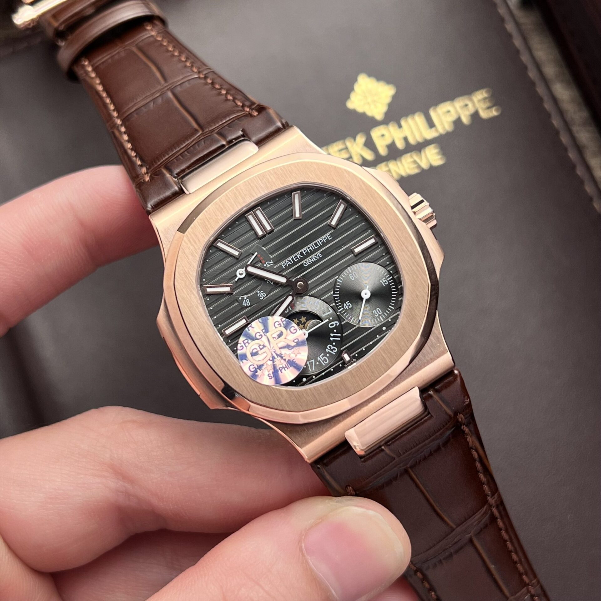 replica Patek Philippe Best Replica Watch Nautilus 5719 Custom CVD Diamond And White Gold 40mm WATCHES 1 