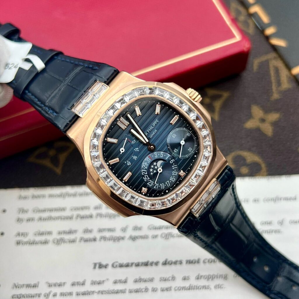 replica Patek Philippe Replica Watch Aquanaut 5167 Custom Moissanite Diamonds 3K Factory 40mm WATCHES 1 