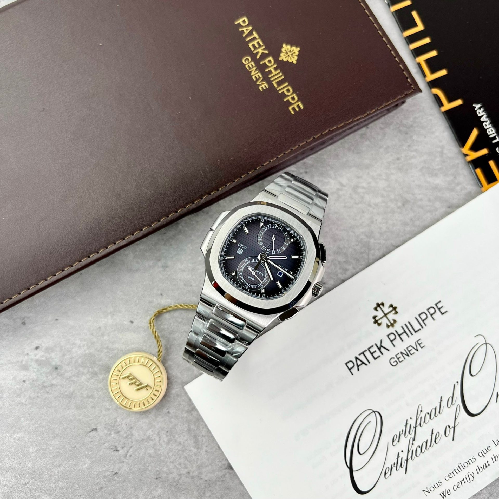 replica Patek Philippe Replica Watches Nautilus 7010 Womens Black Dial 32mm WATCHES 1 