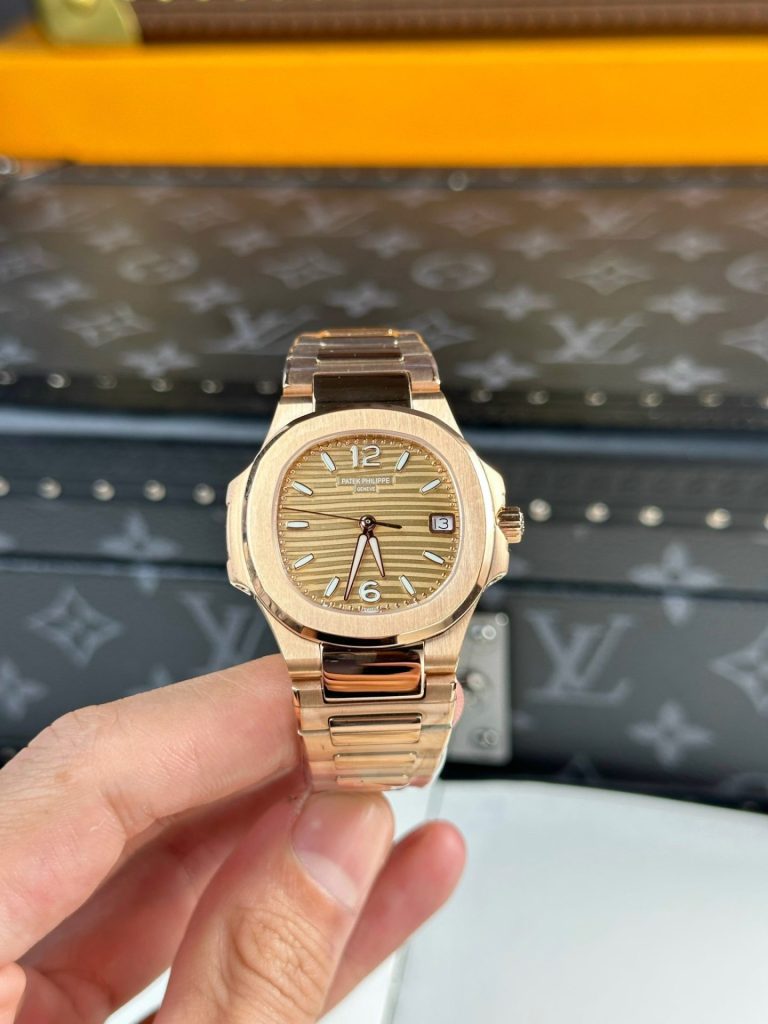 replica Patek Philippe Replica Watches Nautilus 7010 Womens Black Dial 32mm WATCHES 1 