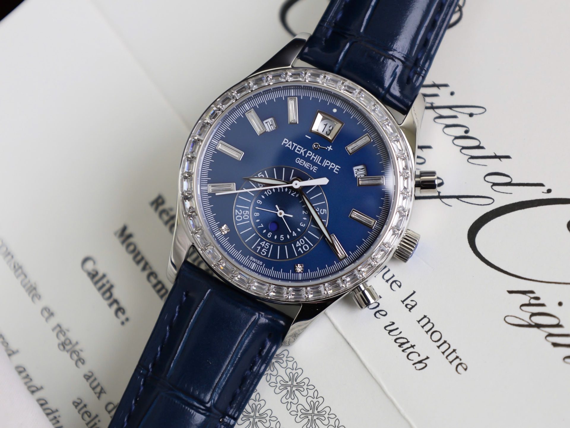 replica Patek Philippe Replica Watch Complications 5961R Dial Black TW Factory 40.5mm WATCHES 1 
