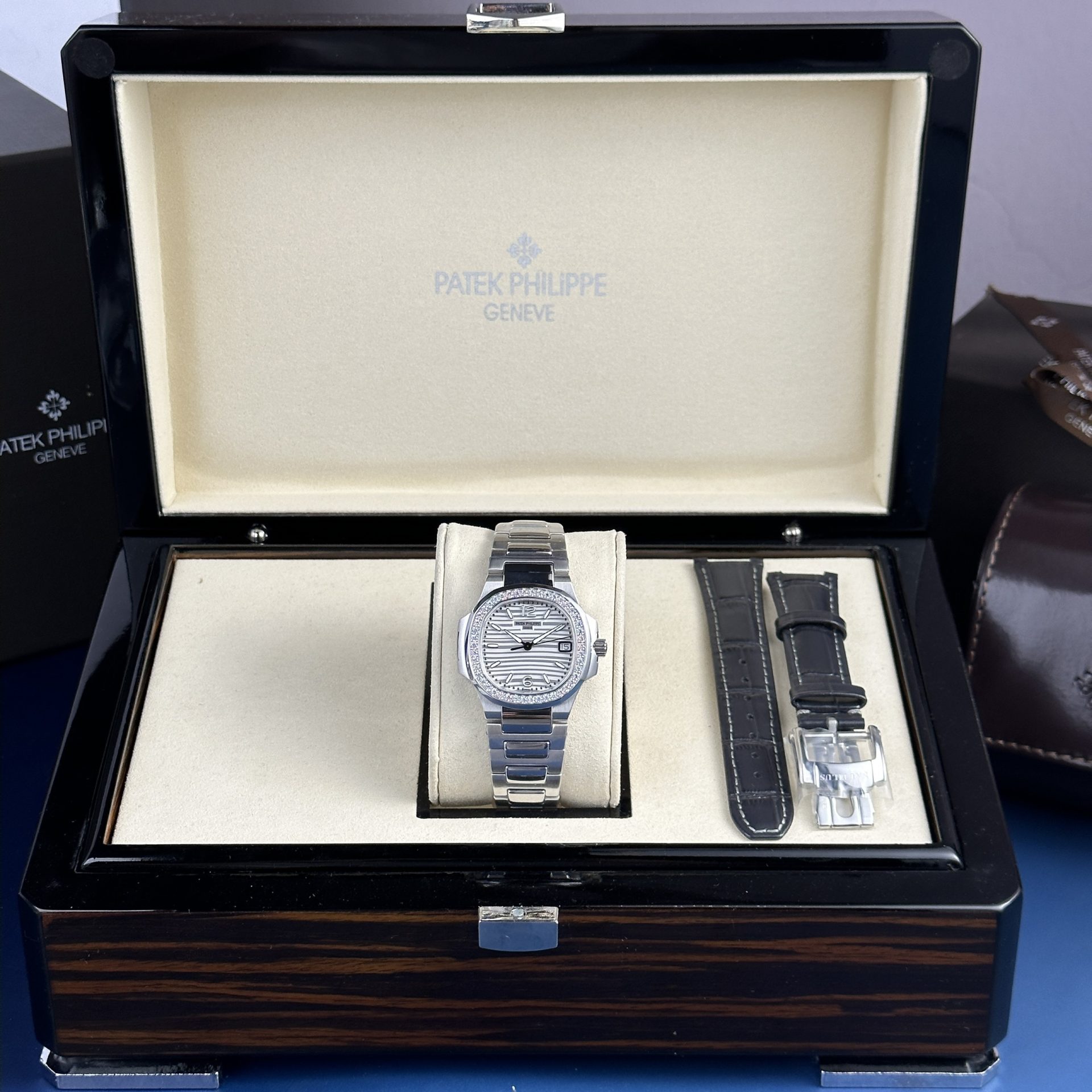 replica Patek Philippe Fake Watch Complications 5961P Dial Blue TW Factory 40.5mm WATCHES 1 