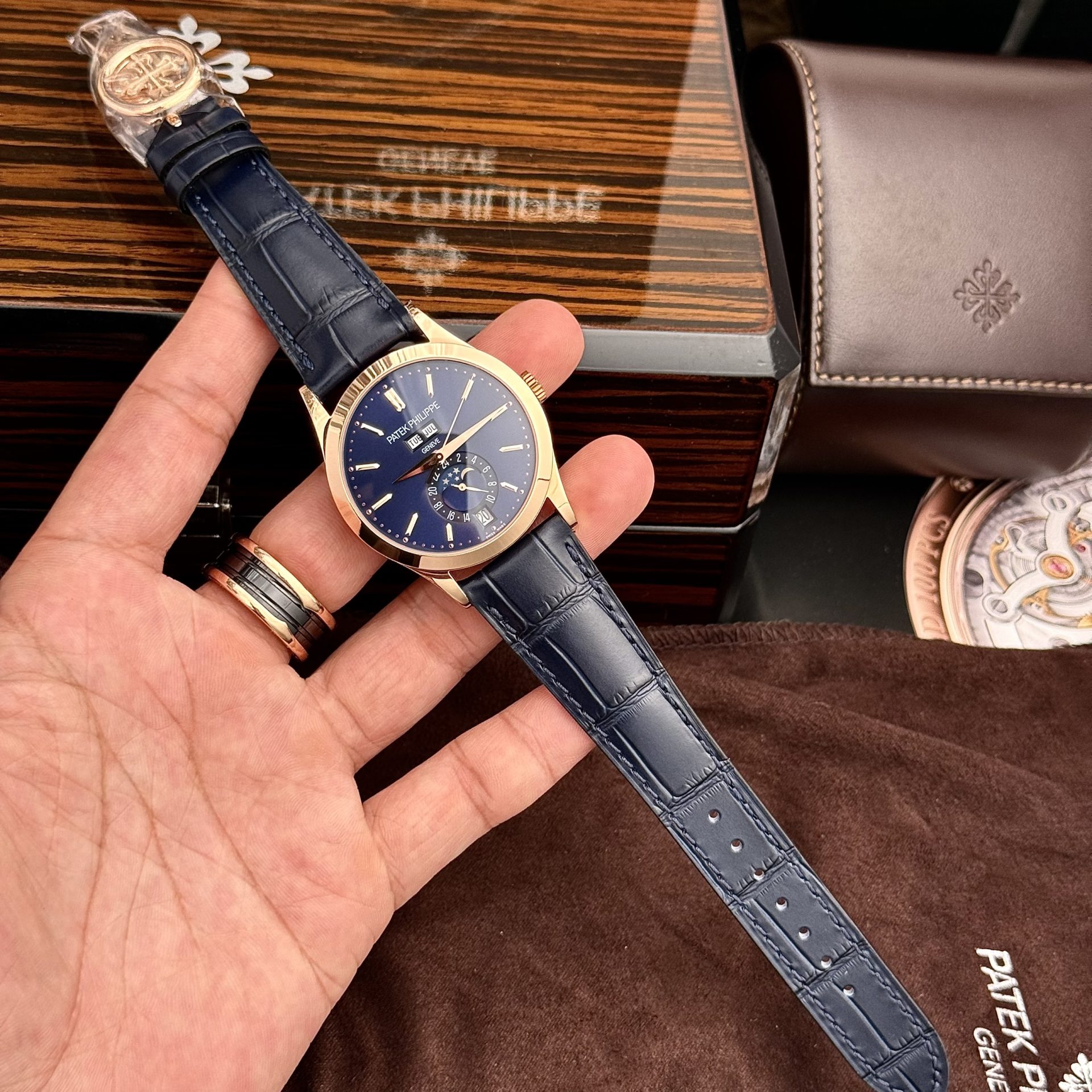 replica Patek Philippe Best Replica Watch Nautilus 5719 Custom CVD Diamond And White Gold 40mm WATCHES 1 