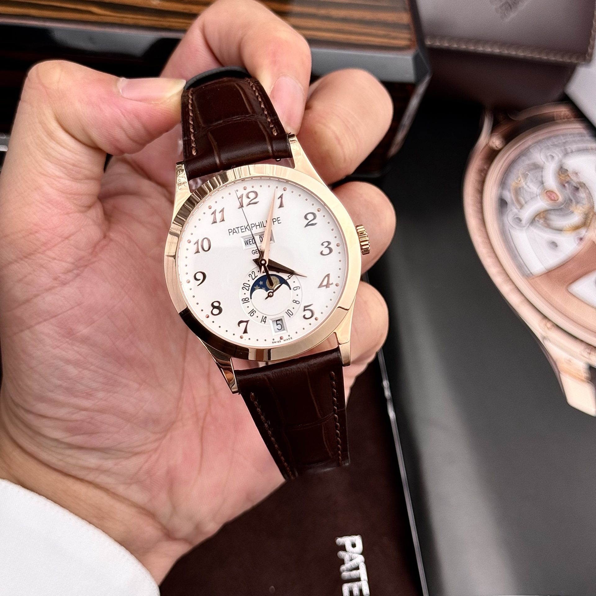 replica Patek Philippe Fake Watch Complications 5961P Dial Blue TW Factory 40.5mm WATCHES 1 