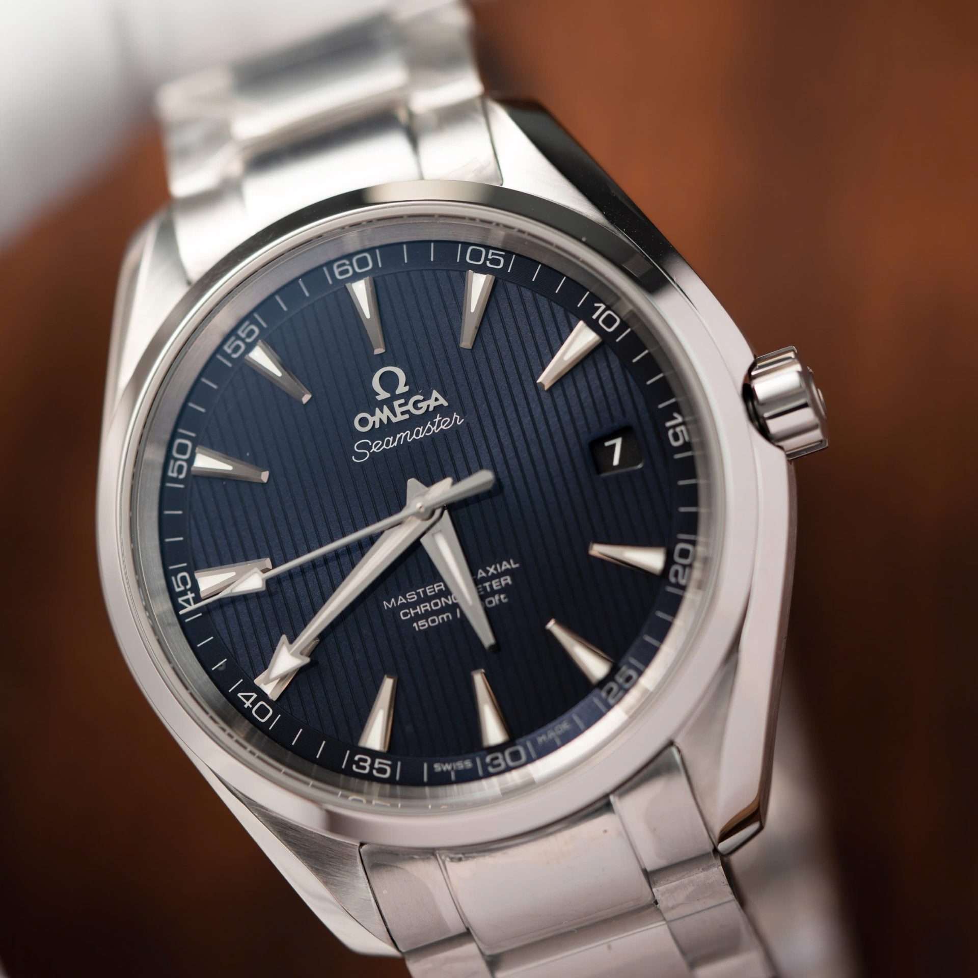 replica Omega Replica Watches Seamaster Blue Dial VS Factory 42mm WATCHES 1 