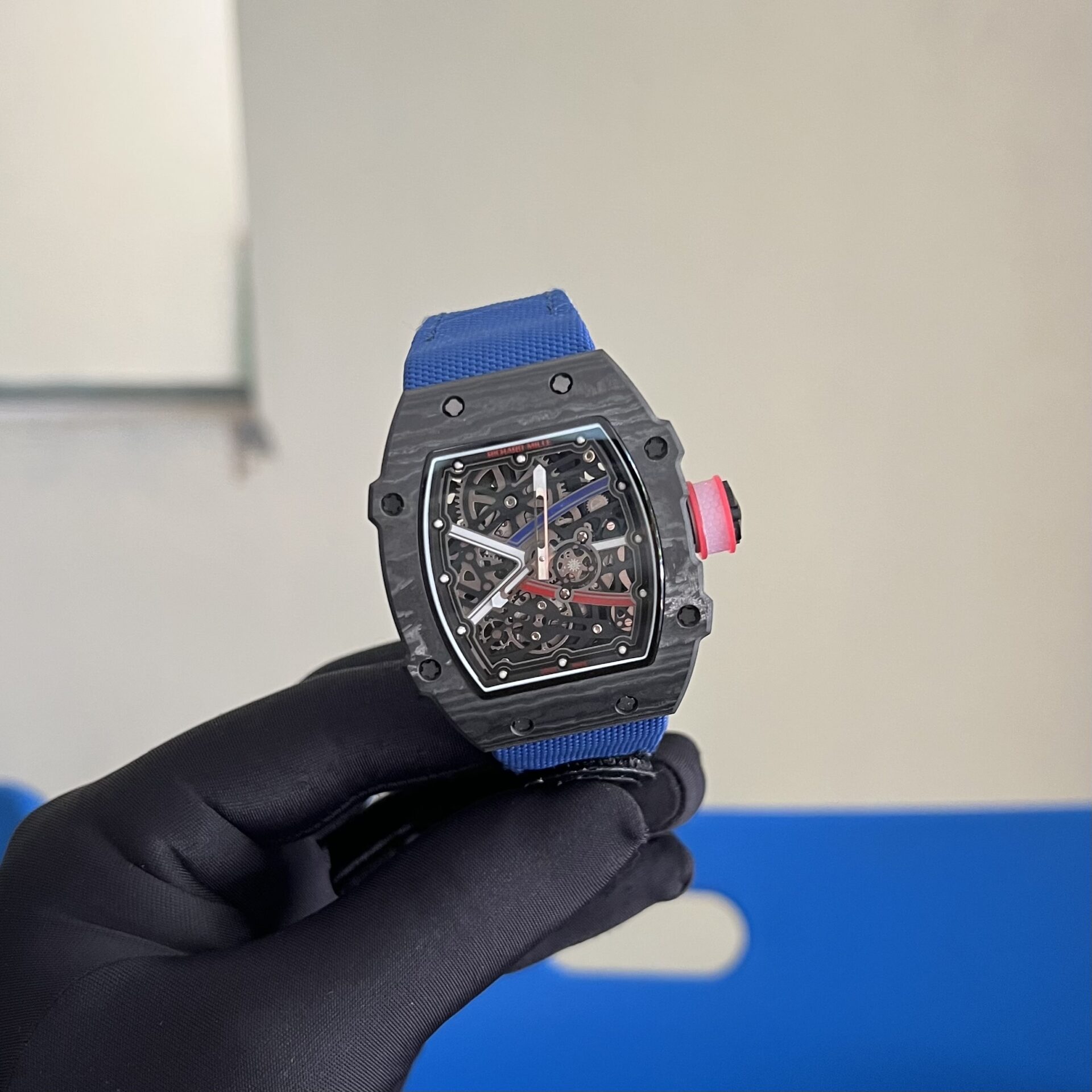 replica Richard Mille Replica Watch RM35-01 Carbon Rubber Strap BBR Factory 44mm WATCHES 1 