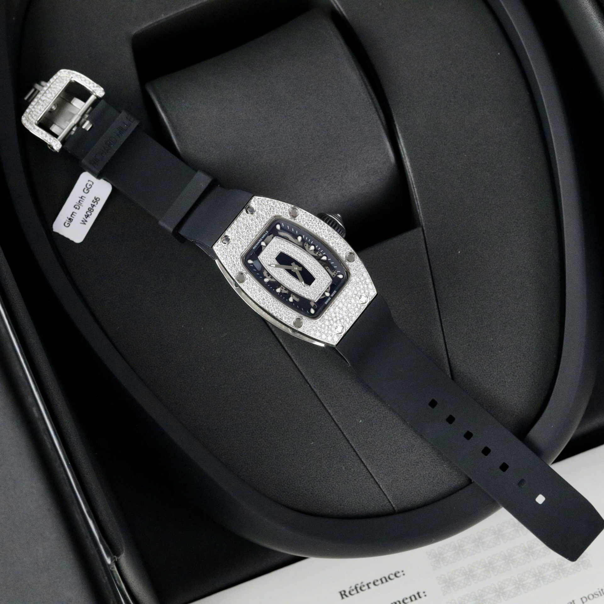 replica Richard Mille Best Replica Watches RM07 Black Ceramic 36mm WATCHES 1 