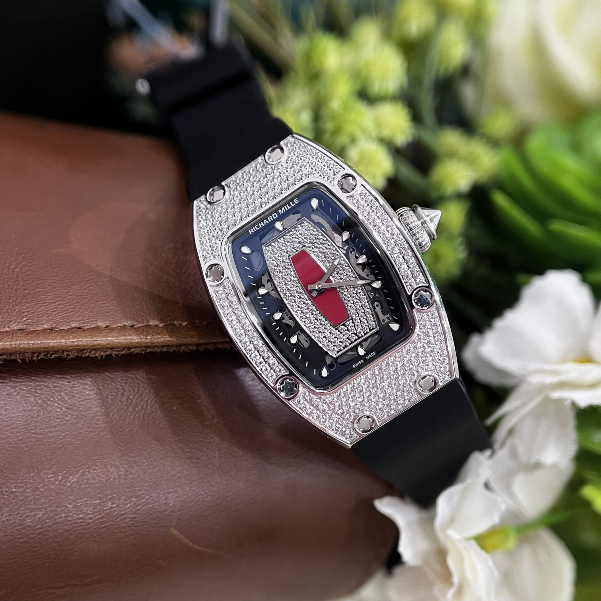 replica Richard Mille Best Replica Watches RM07 Black Ceramic 36mm WATCHES 1 