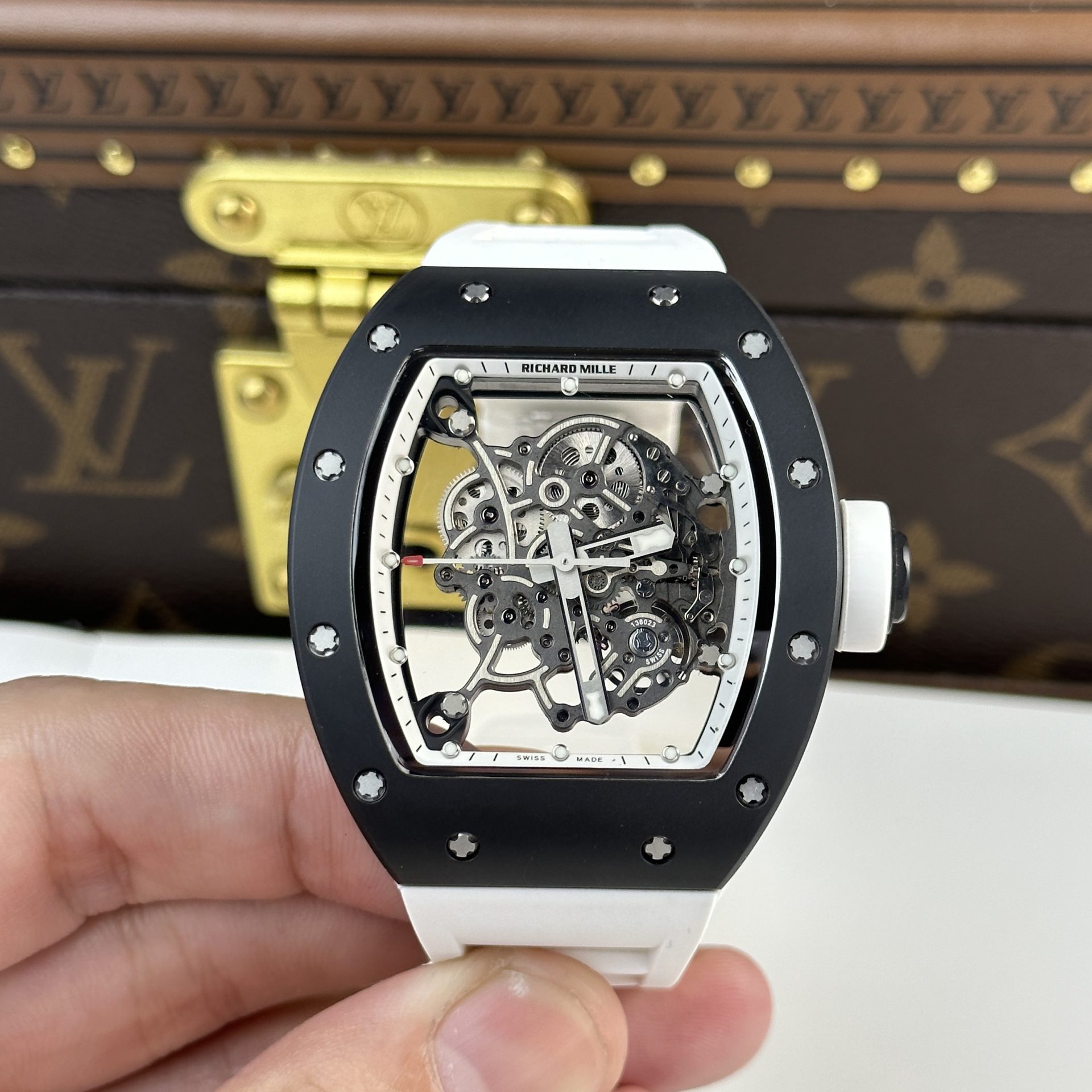 replica Richard Mille Fake Watch RM67-02 Carbon Shell Automatic 39x48mm WATCHES 1 