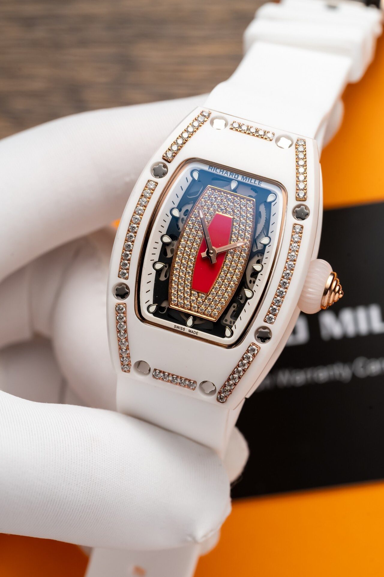 replica Richard Mille Replica Watch RM38-02 Tourbillon Rubber Strap 43.7mm WATCHES 1 