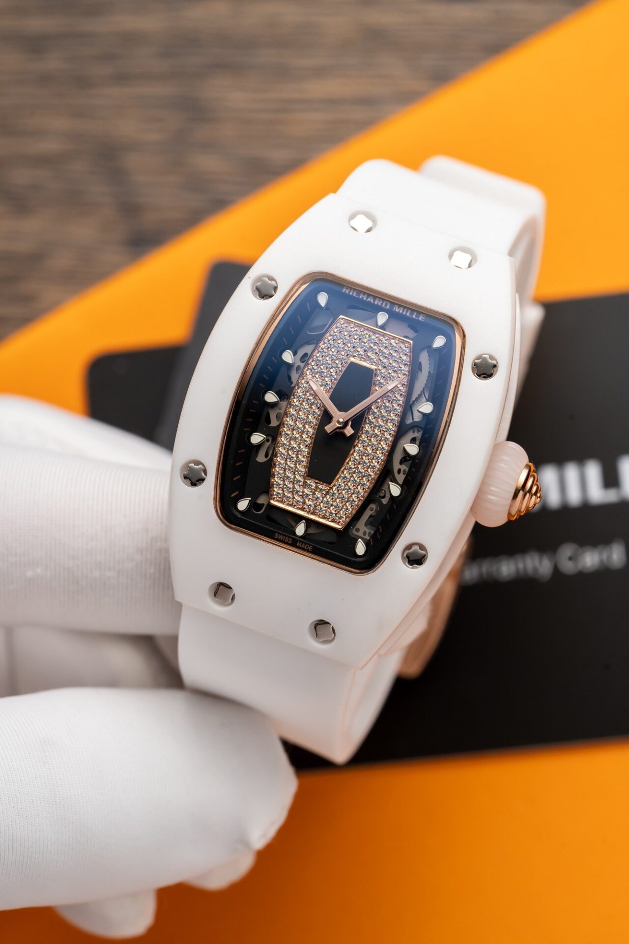 replica Richard Mille Replica Watch RM38-02 Tourbillon Rubber Strap 43.7mm WATCHES 1 