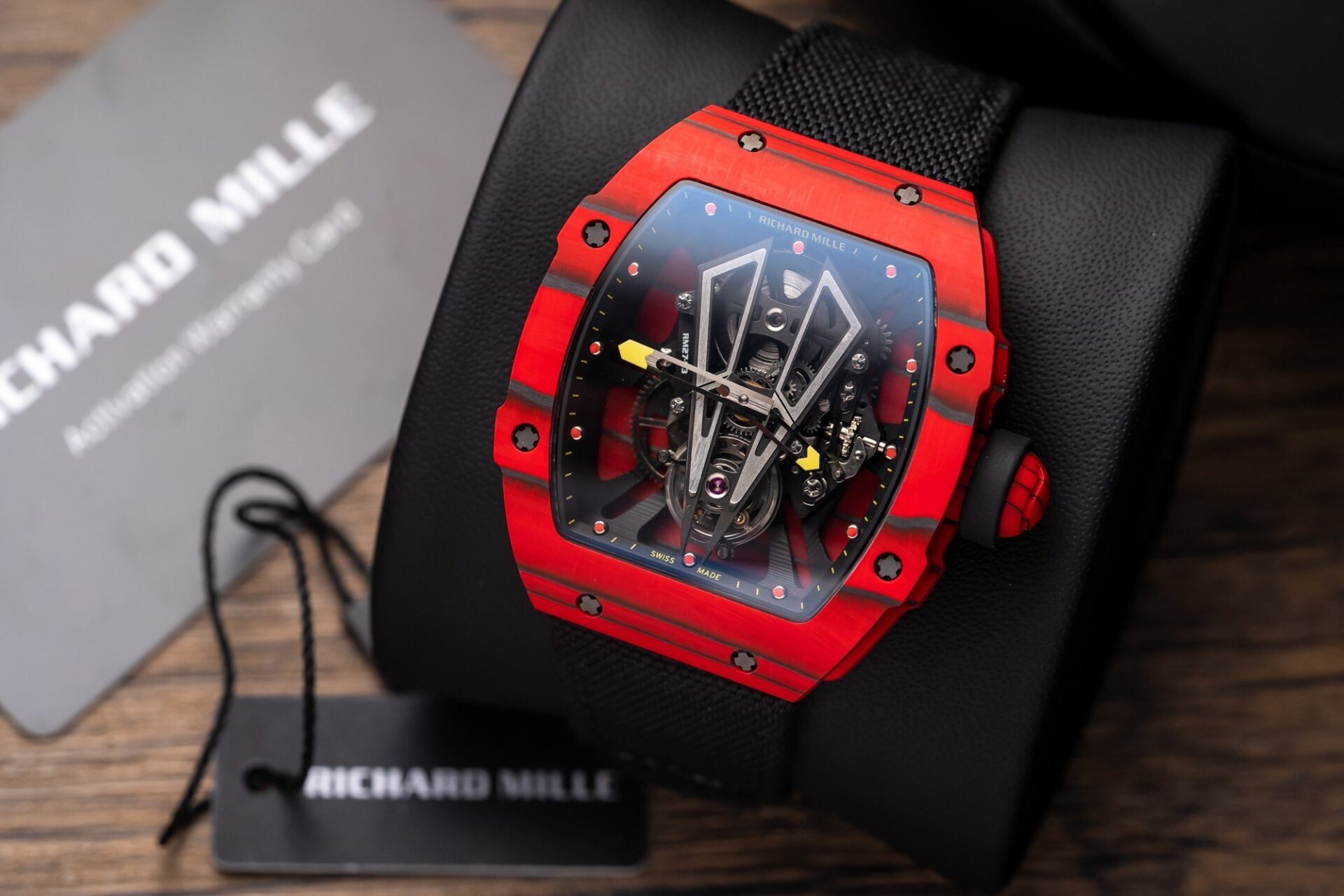 replica Richard Mille Replica Watch RM26-01 Tourbillon Sapphire Motifs Panda 43mm WATCHES 1 