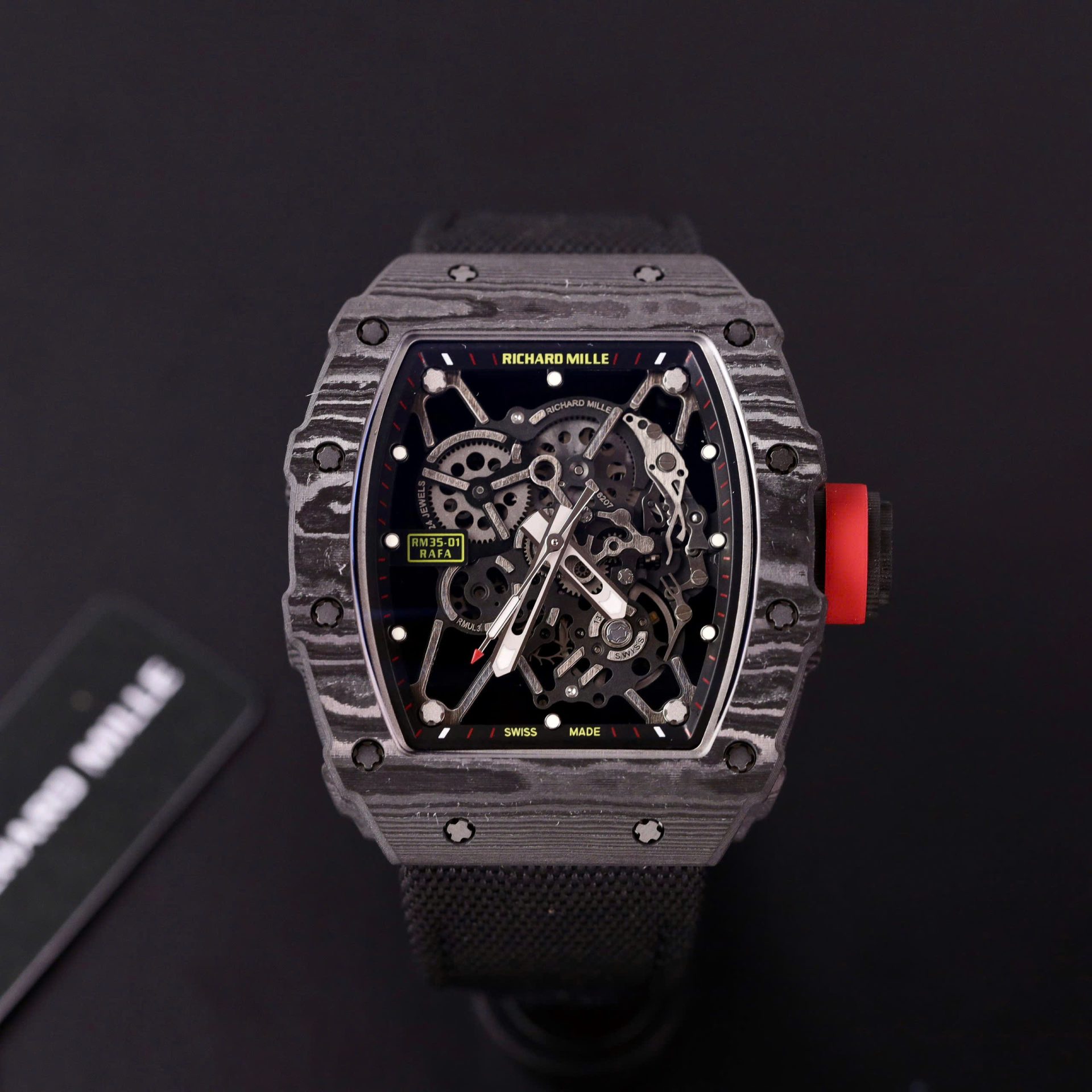 replica Richard Mille Replica Watch RM055 Bubba Watson Black Ceramic BBR Factory 45mm WATCHES 1 
