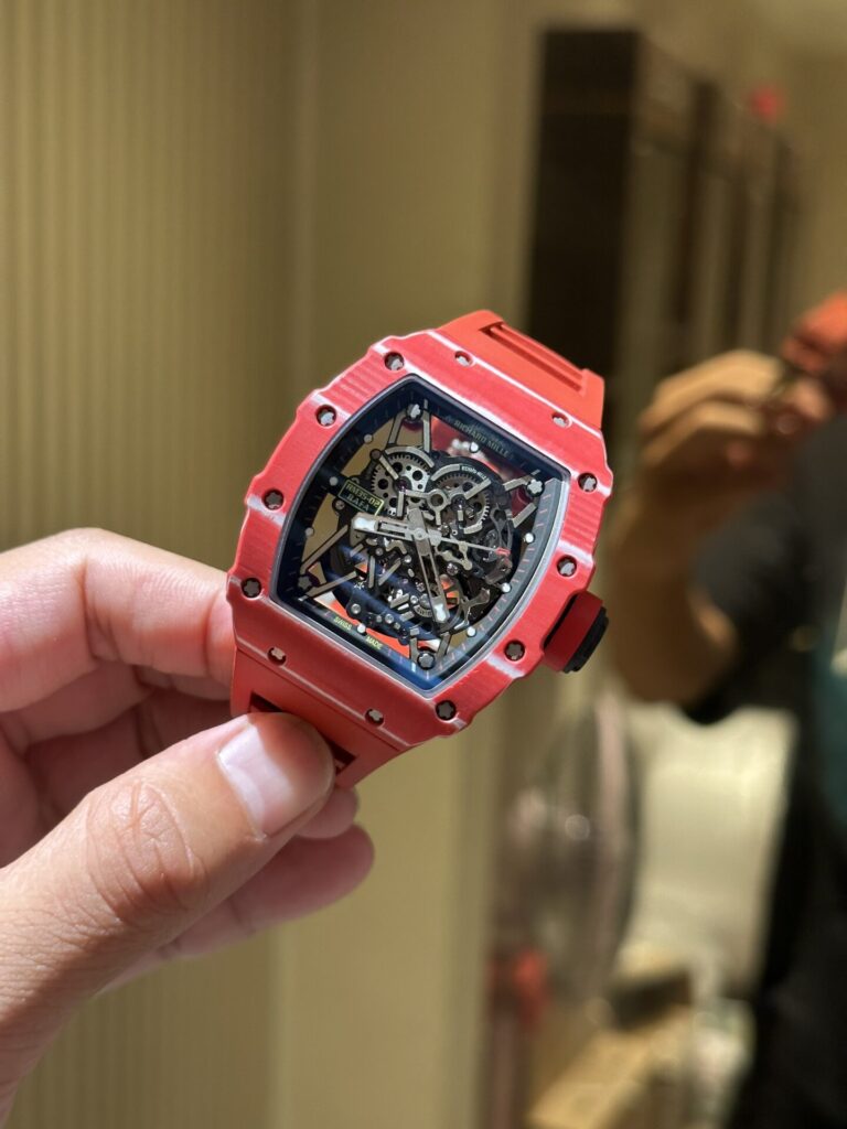 replica Richard Mille Replica Watch RM001 Tourbillon Black Ceramic 42mm WATCHES 1 