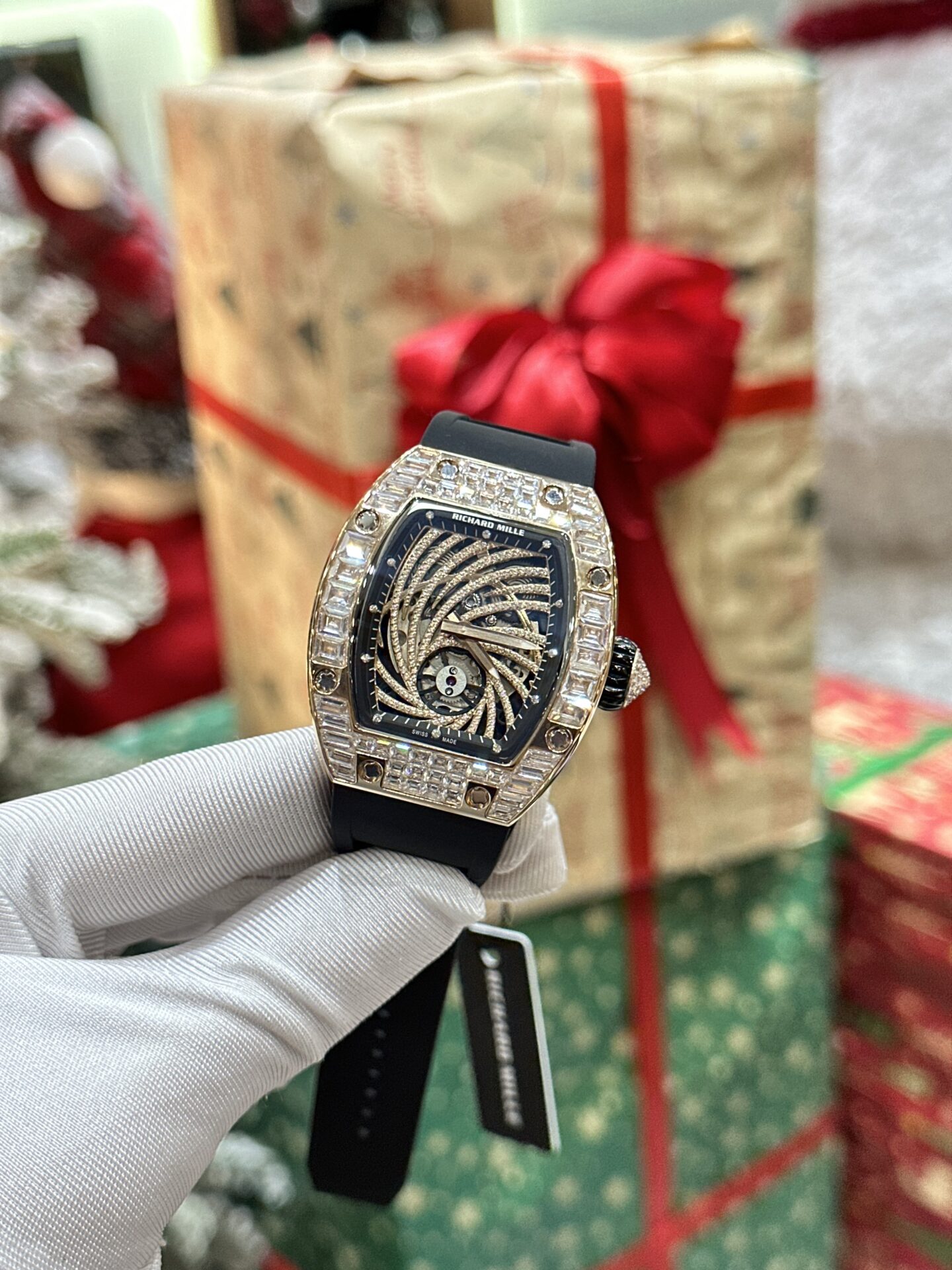 replica Richard Mille Best Replica Watches RM07 Black Ceramic 36mm WATCHES 1 