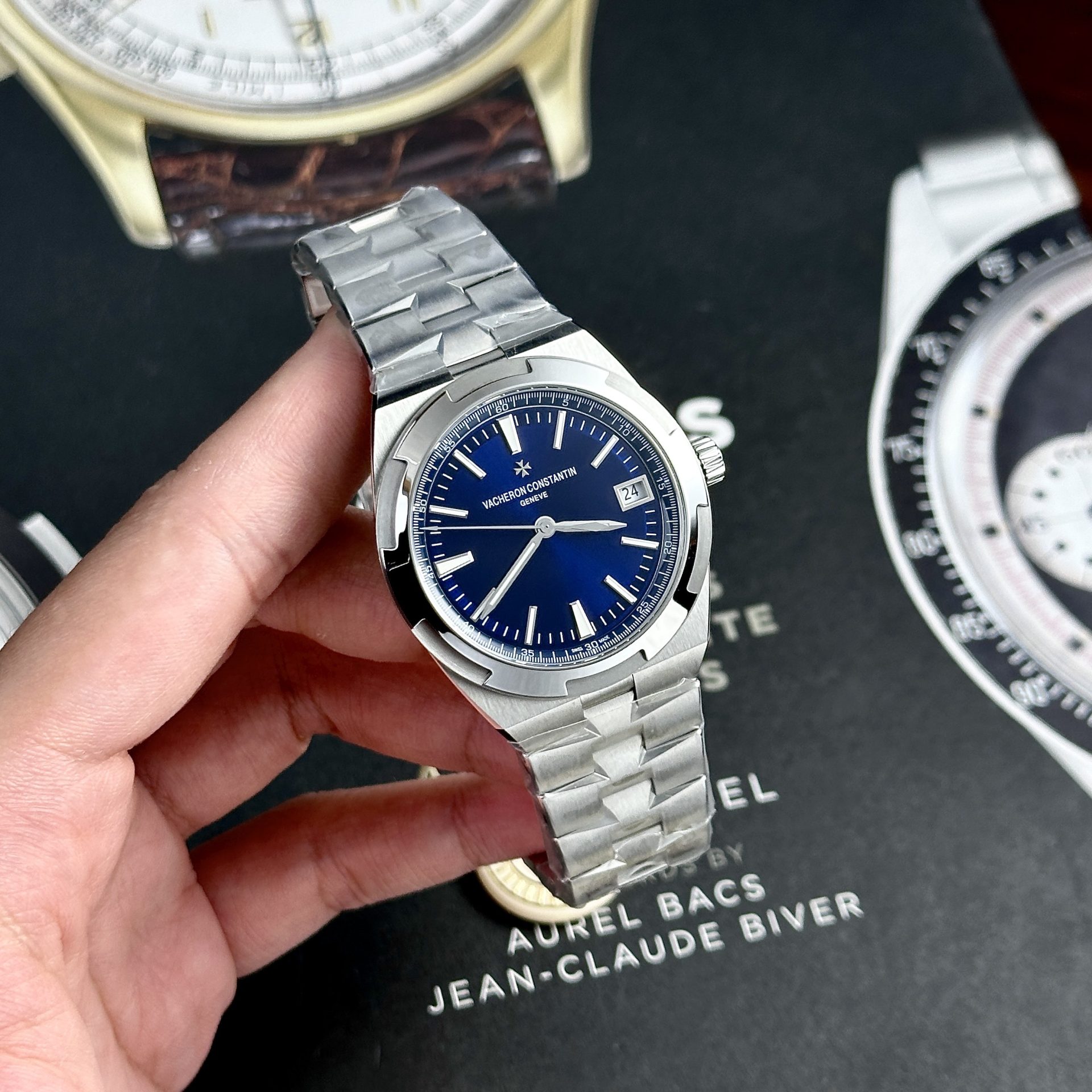 replica Vacheron Constantin Overseas 6000V Tourbillon Rubber Strap Replica Watch 42.5mm WATCHES 1 