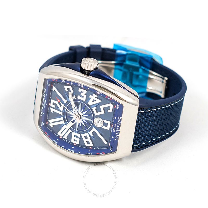 replica Franck Muller VANGUARD V 45 SC DT AC YACHT (BL) WATCHES 1 