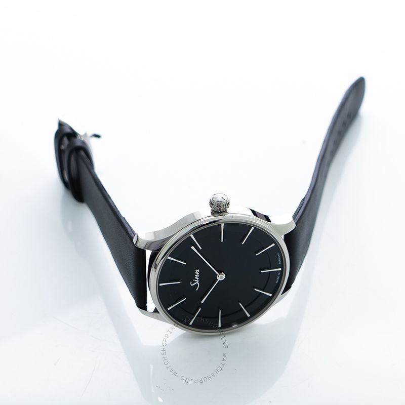 replica Sinn Classic Timepieces 1739.012-Leather-Calfskin-Blk WATCHES 1 