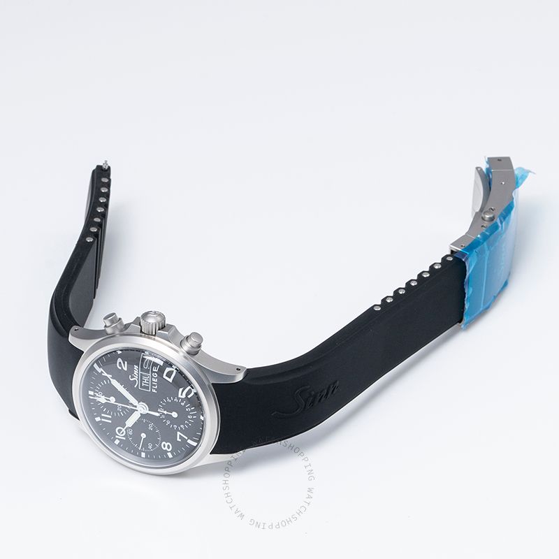 replica Sinn Instrument Chronographs 356.022-Silicone-LFC-Blk WATCHES 1 