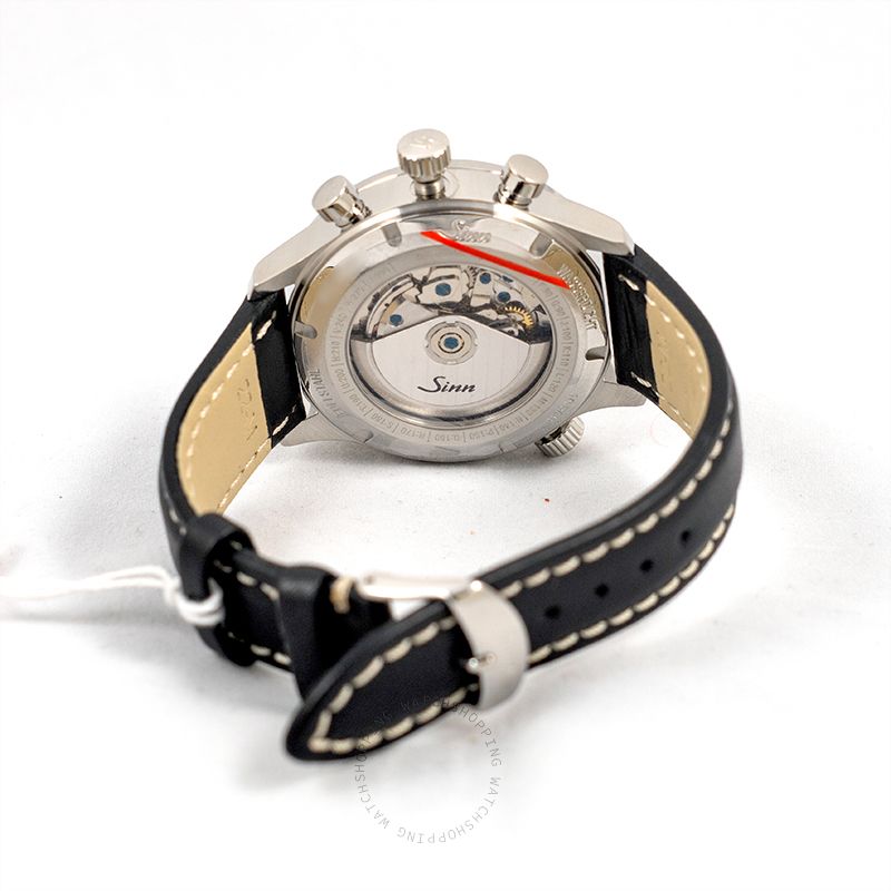 replica Sinn Instrument Chronographs 917.010-Leather-Cowhide-Blk-CSW WATCHES 1 