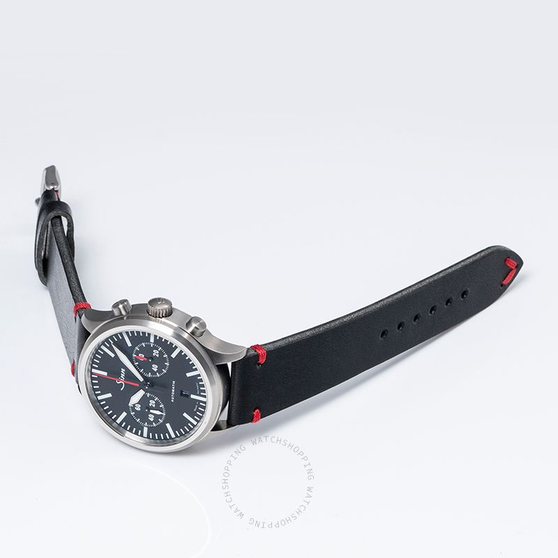 replica Sinn Instrument Chronographs 936.010-Leather-CIVS-Blk-DSR WATCHES 1 