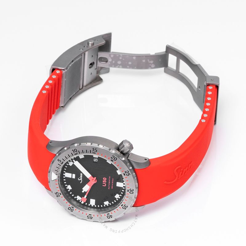 replica Sinn Diving Watches 1050.030-Silicone-LFC-Red WATCHES 1 