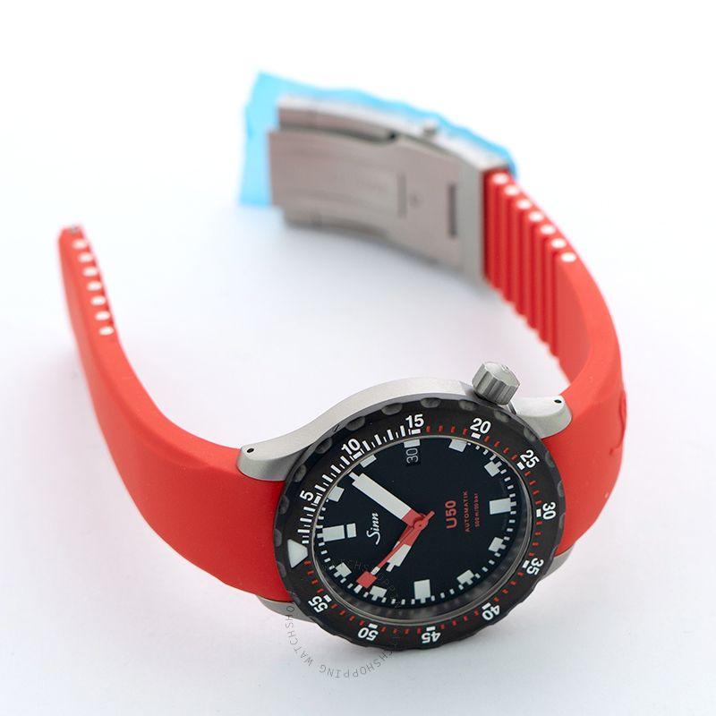 replica Sinn Diving Watches 1050.040-Silicone-LFC-Red WATCHES 1 