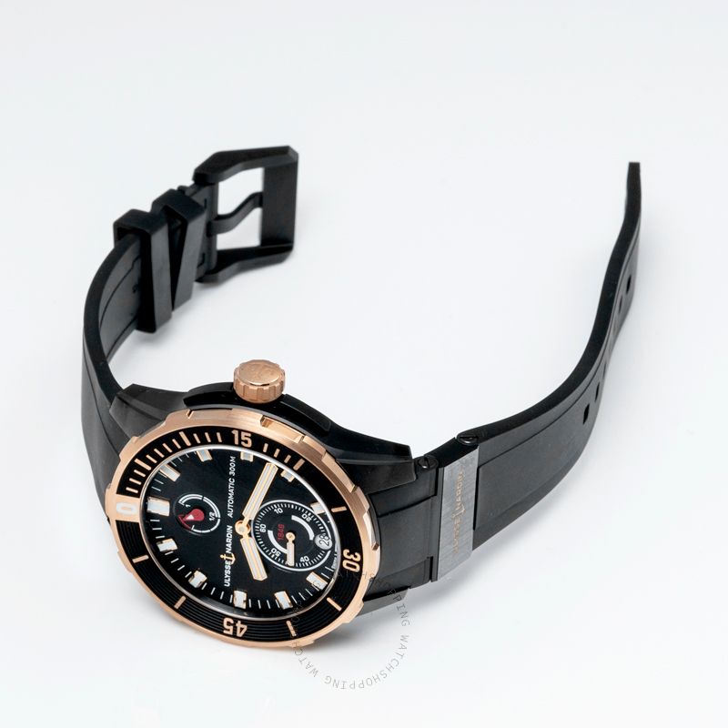replica Ulysse Nardin Diver 1185-170-3/BLACK WATCHES 1