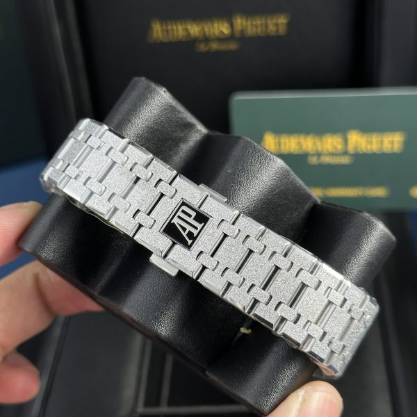 replica Audemars Piguet Fake Watch Royal Oak 15450ST Dial Blue APS Factory 37mm WATCHES 10 