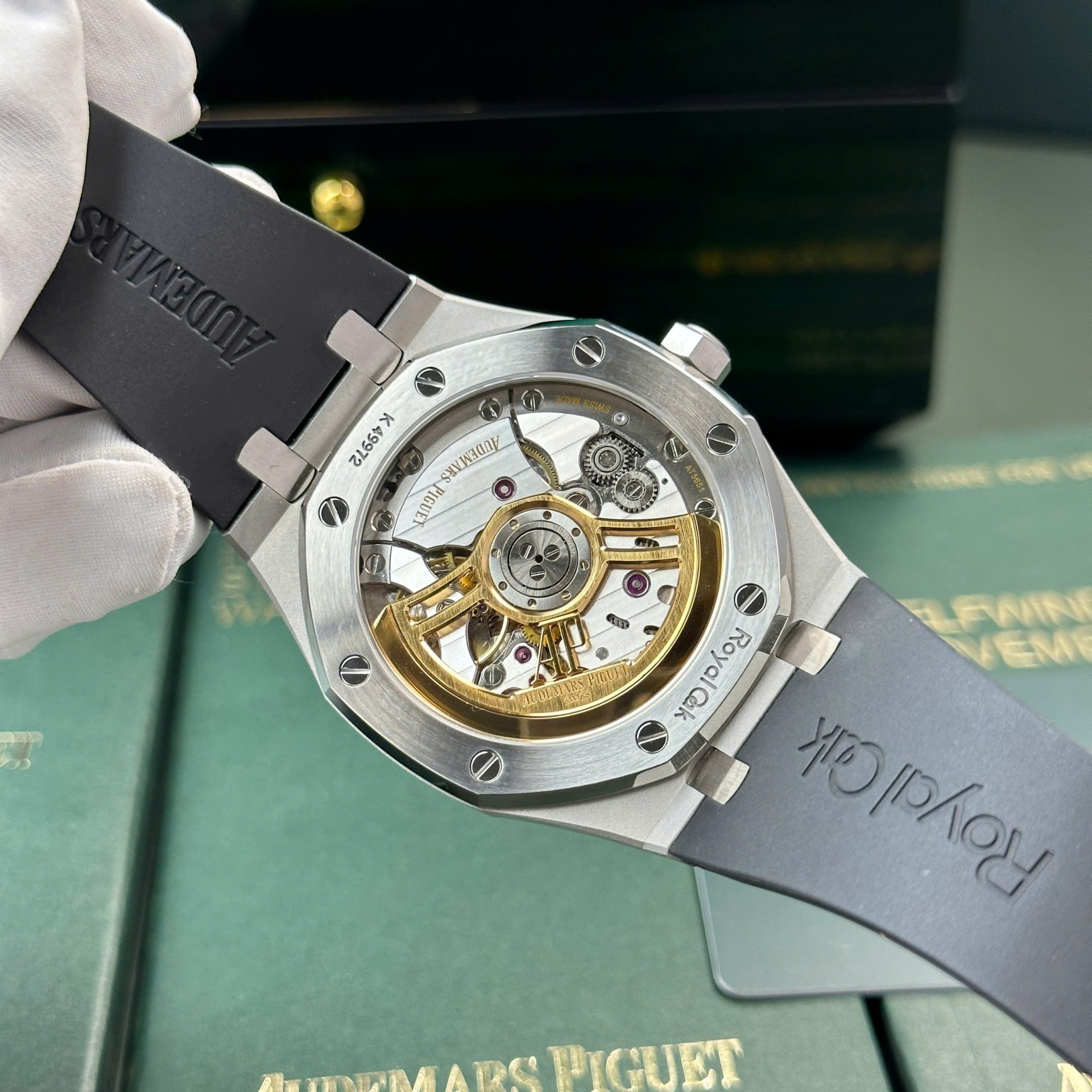 replica Audemars Piguet Replica Watches Royal Oak 26331 Frosted Gold 41mm WATCHES 10 