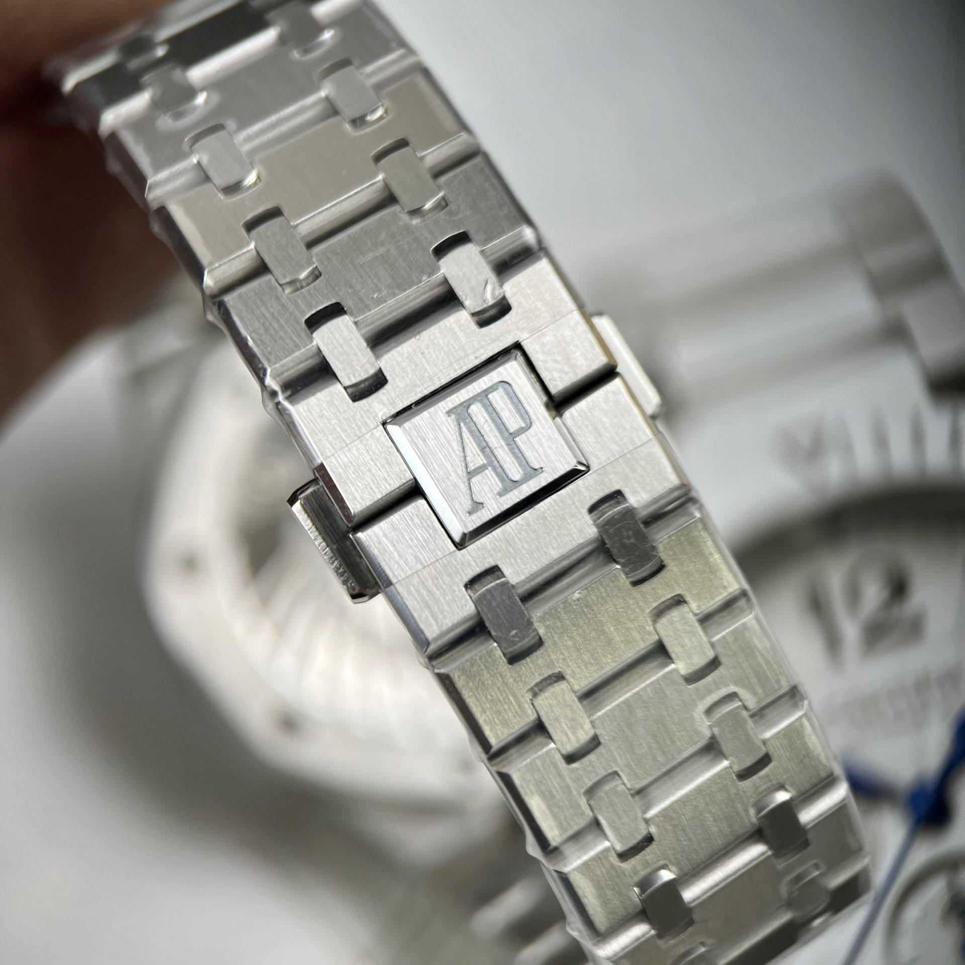 replica Audemars Piguet Royal Oak 26715ST Blue Dial Replica Watch ZF Factory 38mm WATCHES 10 