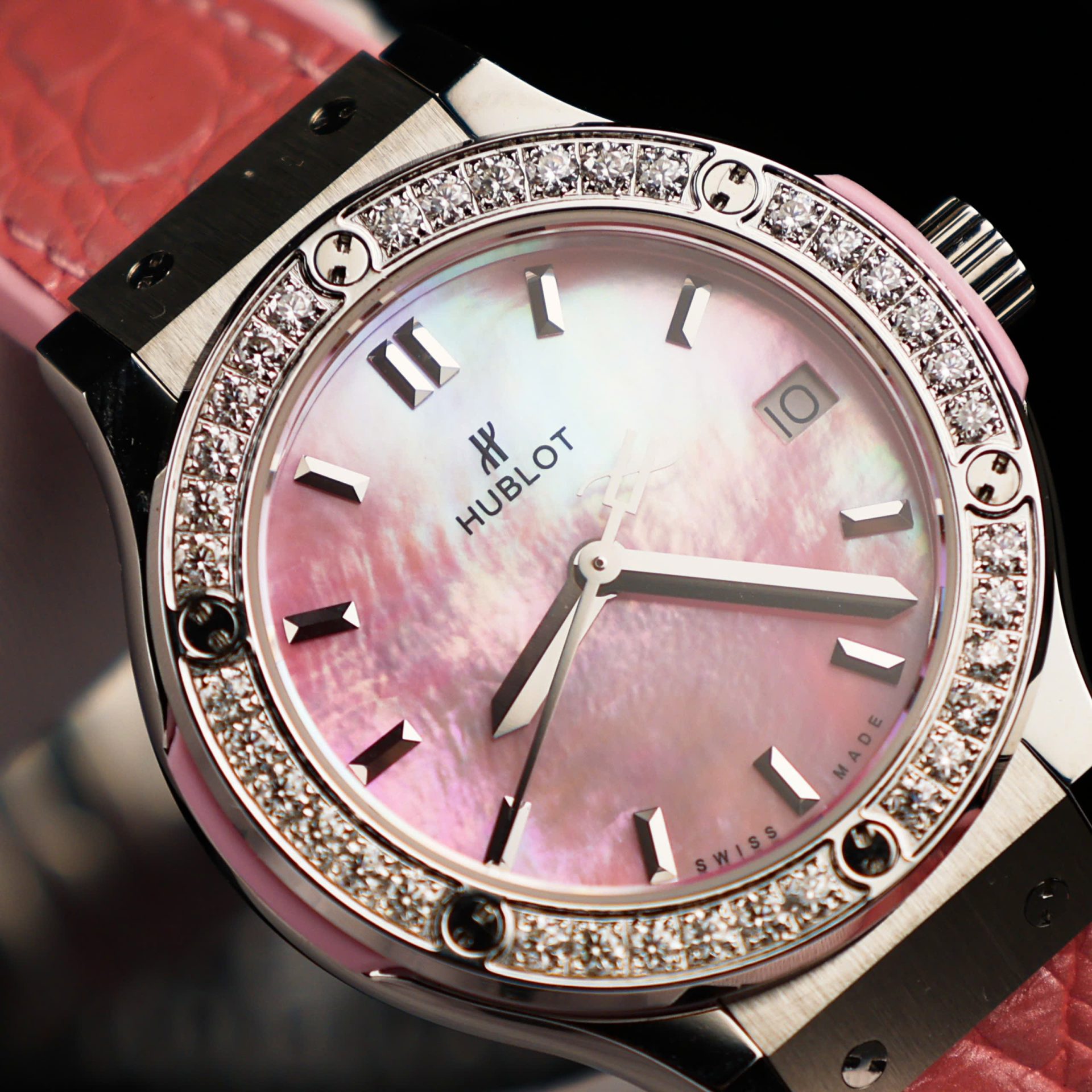 replica Hublot Replica Watches Big Bang Sang Bleu ll King Gold Black Dial BBF 45mm WATCHES 10 