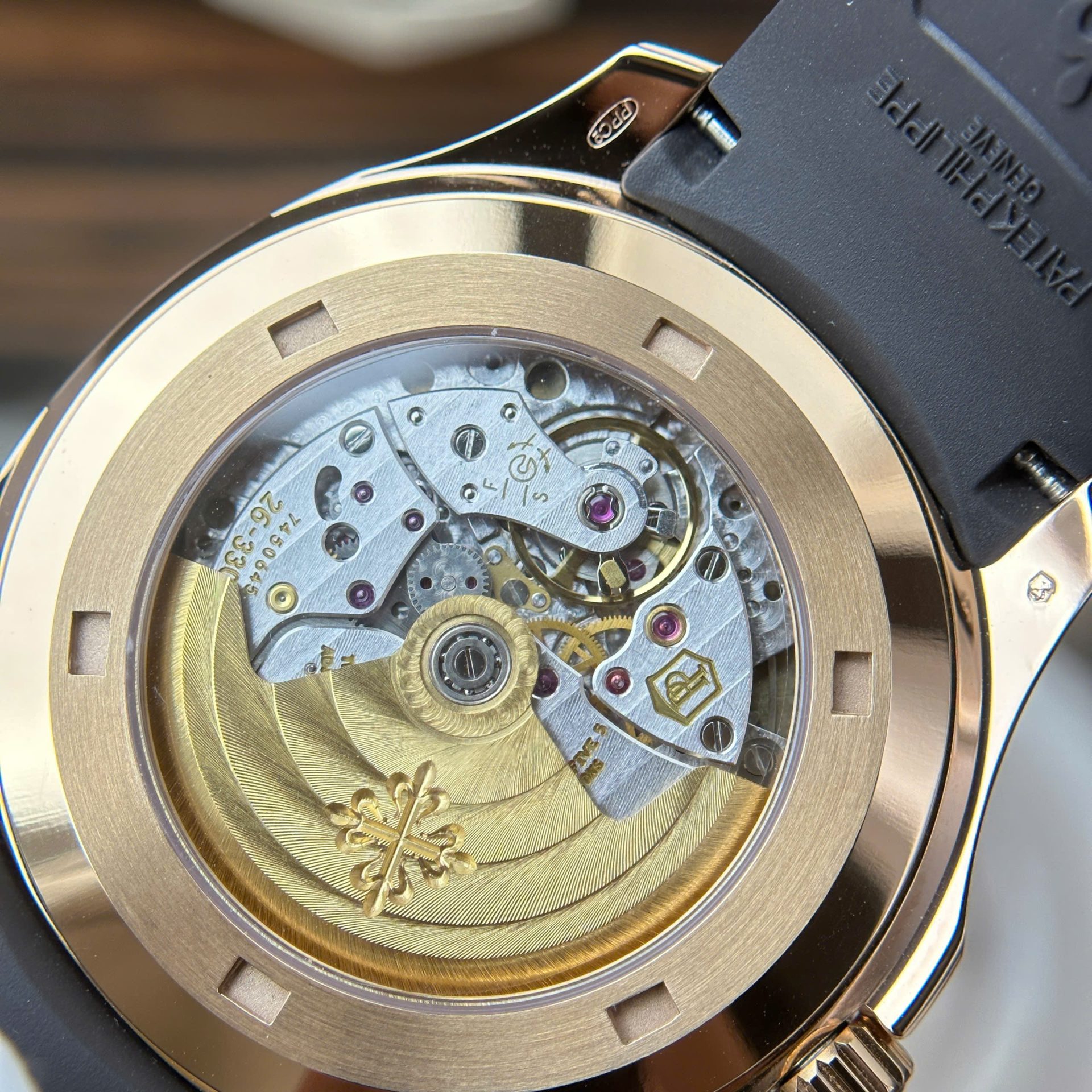 replica Patek Philippe Best Replica Watch Grand Complications 6104R Custom Solid Gold Watch and Diamonds 44mm WATCHES 10 