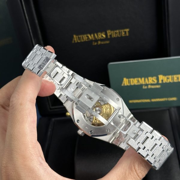 replica Audemars Piguet Fake Watch Royal Oak 15450ST Dial Blue APS Factory 37mm WATCHES 11 