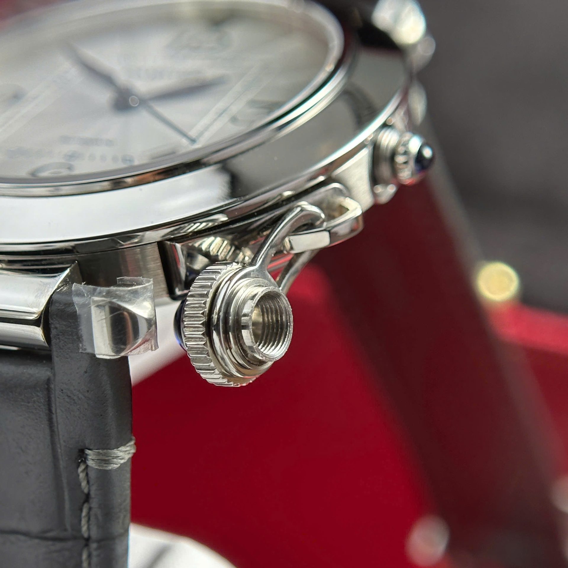 replica Cartier Santos Replica Watch Full CZ Metal Wire 39.8mm WATCHES 11 