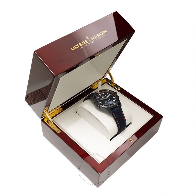 replica Ulysse Nardin Diver 8163-175LE/93-BLUE SHARK WATCHES 3