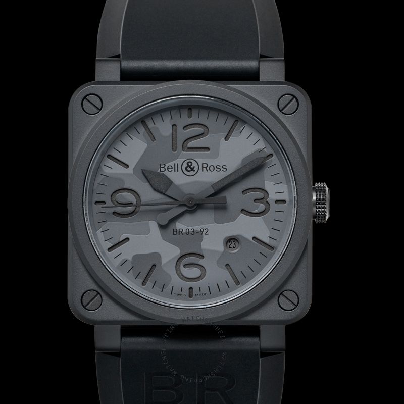 replica Bell & Ross Instruments BR0392-CAMO-CE/SRB WATCHES 3