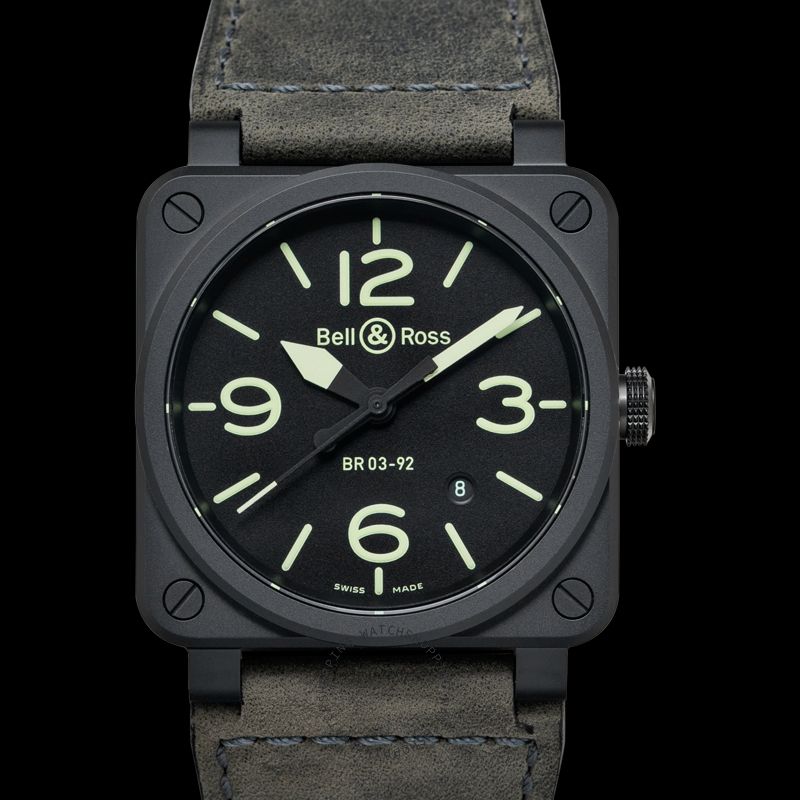 replica Bell & Ross Instruments BR0392-BL3-CE/SCA WATCHES 3