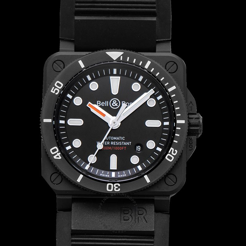 replica Bell & Ross Instruments BR0392-D-BL-CE/SRB WATCHES 3